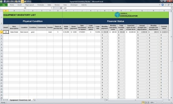 Inventory Tracking Spreadsheet Template Spreadsheet Templates for