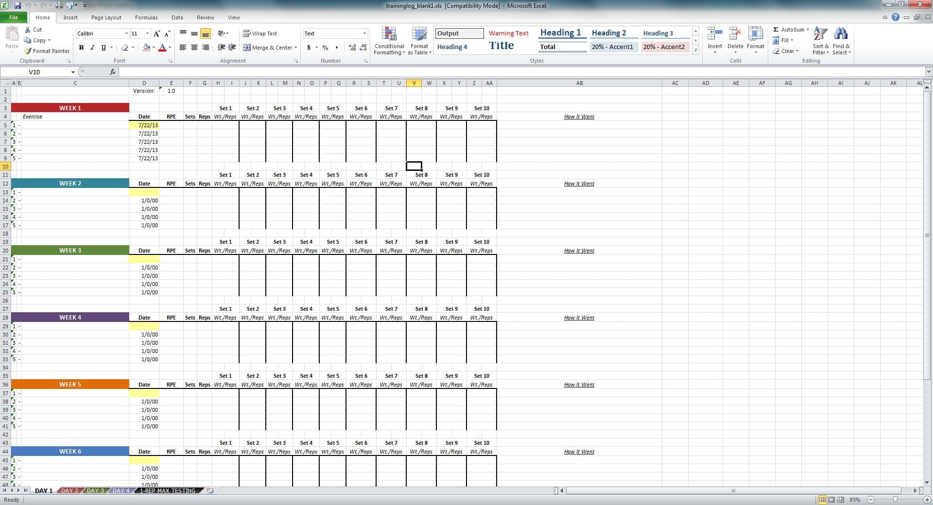 Excel Training Matrix Examples Spreadsheets Training Spreadsheet
