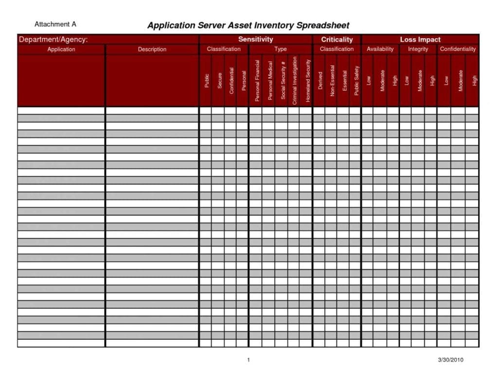Inventory Spreadsheet Template Excel Spreadsheet Templates For Business 