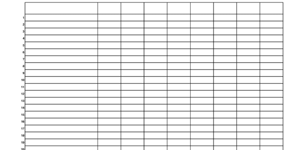 Blank Worksheet Templates Blank Spreadshee Excel Worksheet Templates