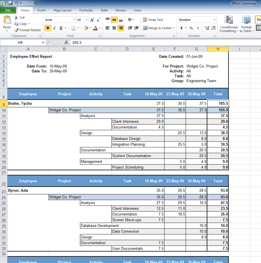 Simple Expense Report Template Excel Free Download