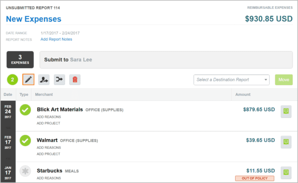Sample Expense Reports Office Expense Report Spreadsheet Templates for Busines
