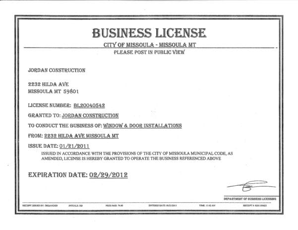 Business Registration License Spreadsheet Templates for Busines Hawaii