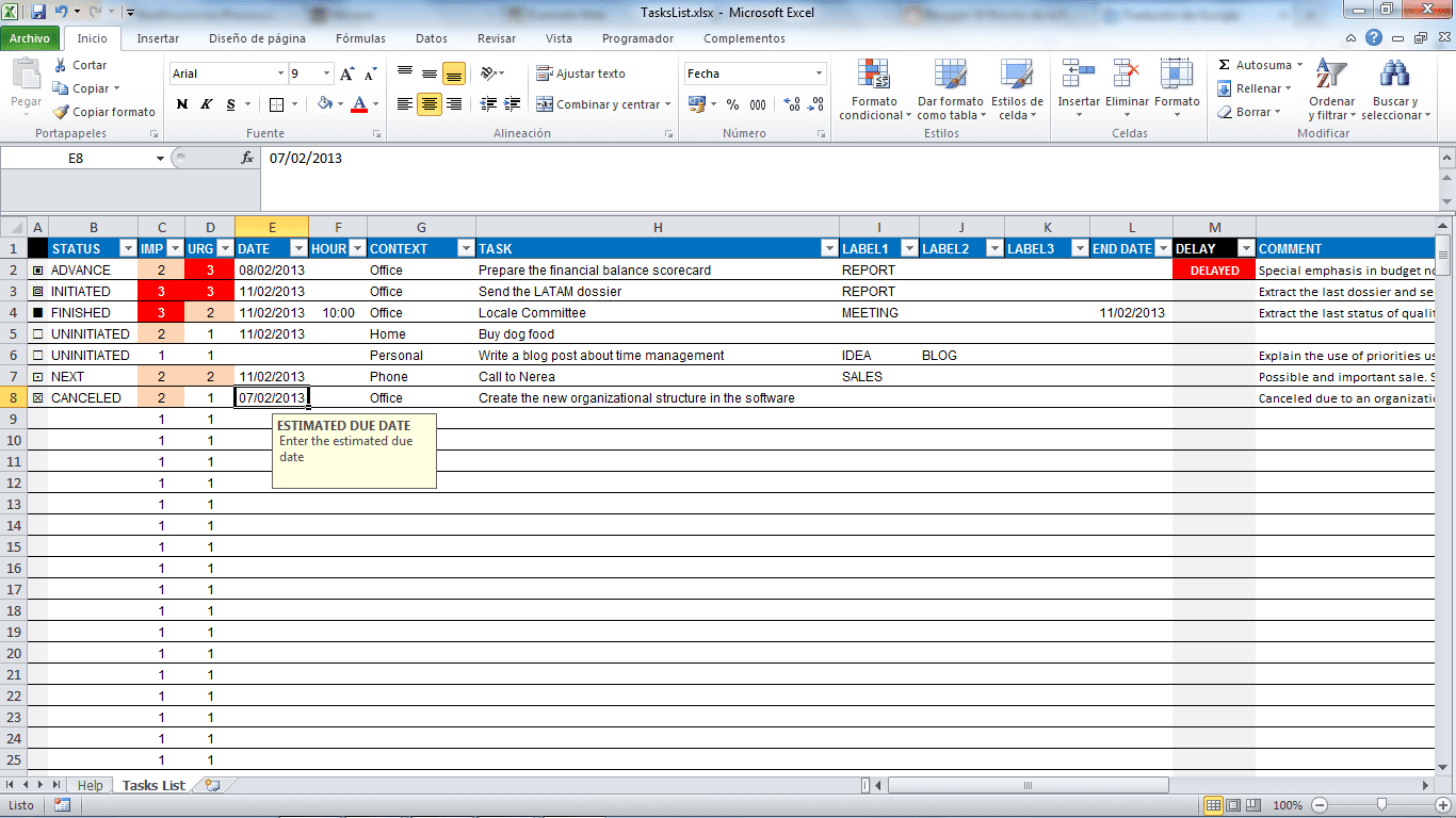 Moving To Do List Template