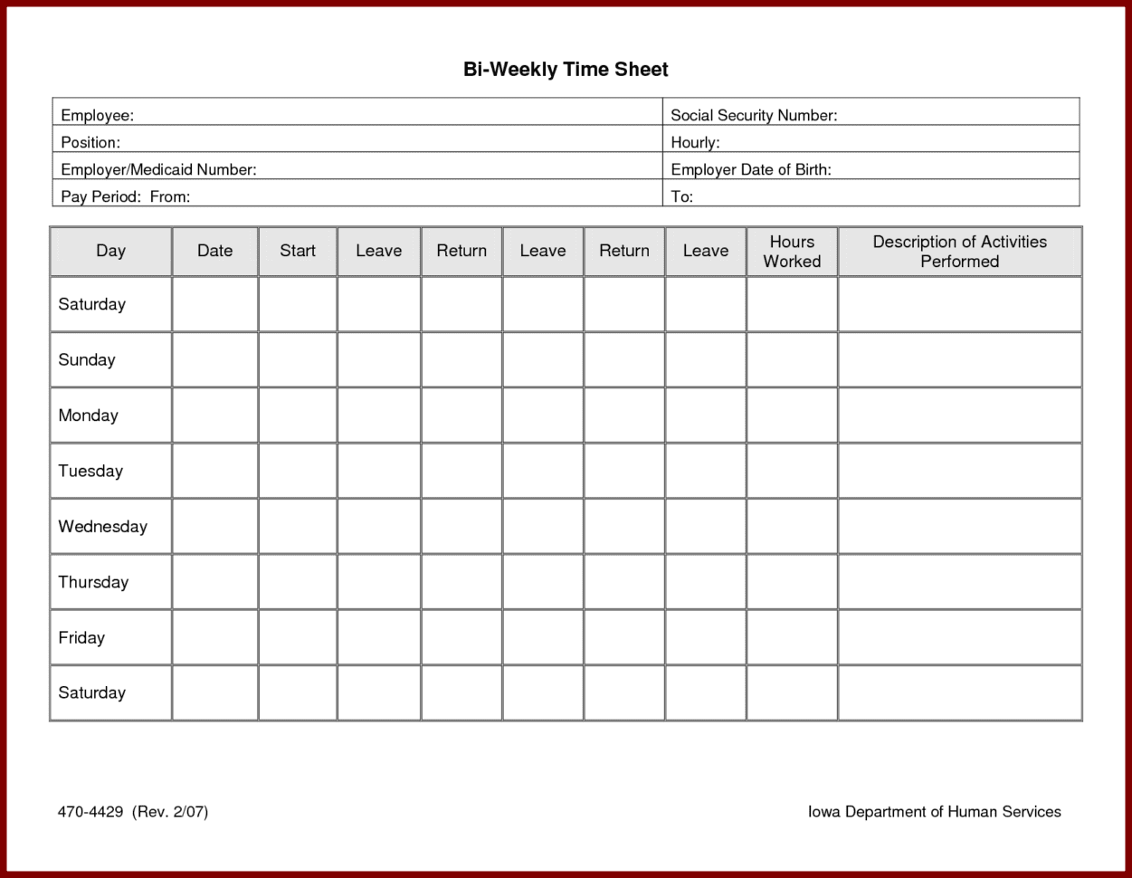 Time Spreadsheet Template Spreadsheet Templates for Busines Weekly