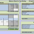 Accounting Spreadsheet Excel 1
