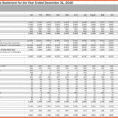 Blank Financial Statement In Excel