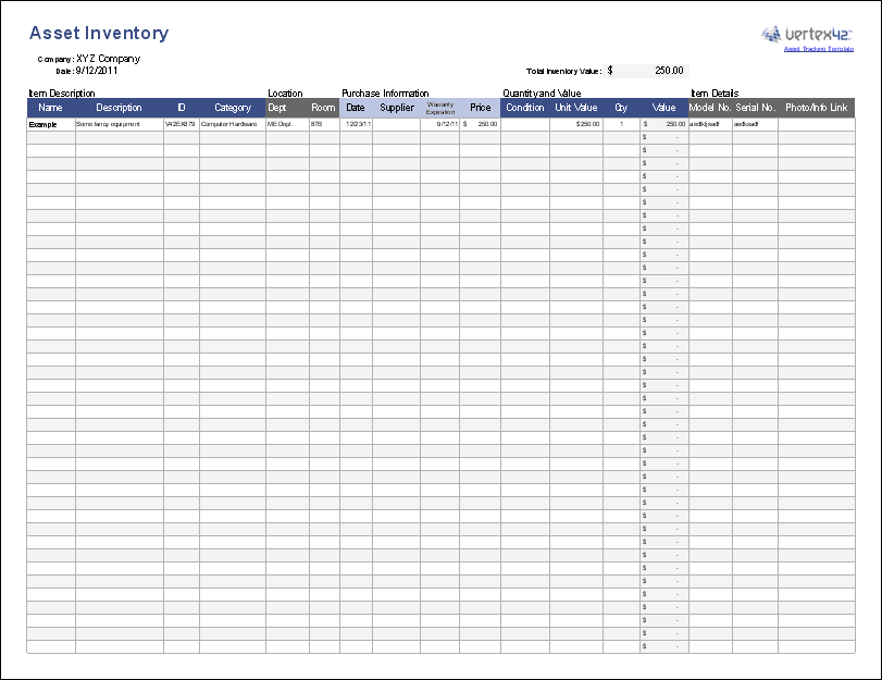 Excel Templates For Small Business