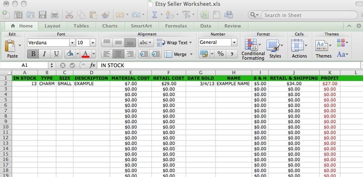 Free Accounting Spreadsheet Templates