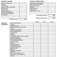 Printable Income And Expense Form