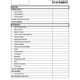 Profit And Loss Statement For Self Employed