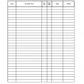 Accounting Journal Template Printable