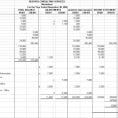 Accounting Worksheet Excel
