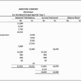 Accounting Worksheet Template Excel