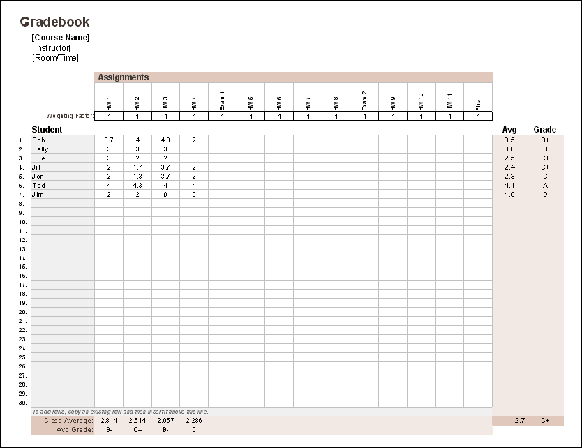 Accounting Worksheet Templates