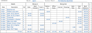 Bookkeeping Templates For Small Business Excel