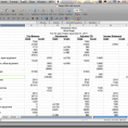 Cash Flow Statement Worksheet