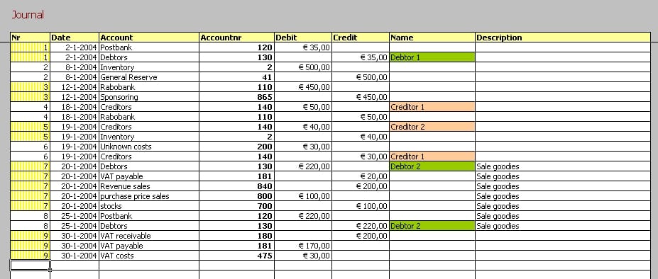 Excel Accounting Templates Free Download
