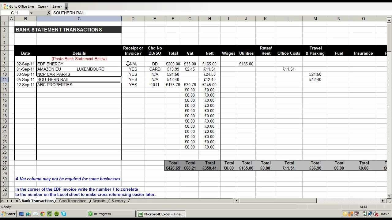 Excel Small Business