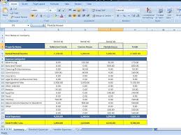 Excel Spreadsheet Examples For Students