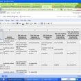 Excel Spreadsheet Template