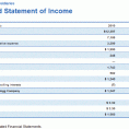 Financial Statements Templates For Excel