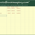 Free Book Keeping Template