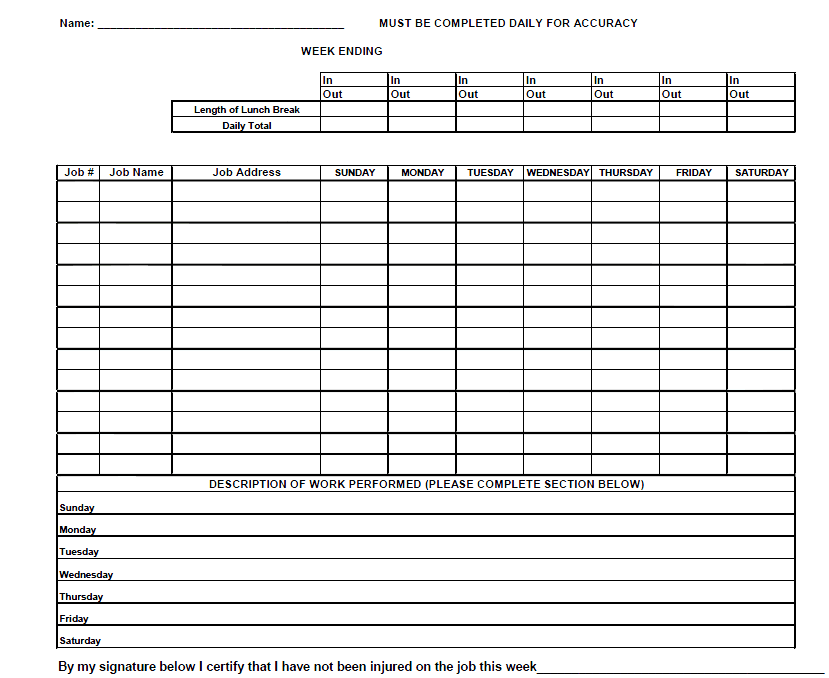 Free Bookkeeping Template For Small Business