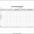 Free Bookkeeping Templates For Small Business