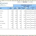 Monthly Bookkeeping Excel Template