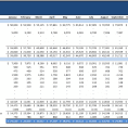 Simple Financial Statement Template 1