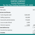 Simple Income Statement Template Free