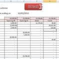 Accounting Spreadsheet Template 1