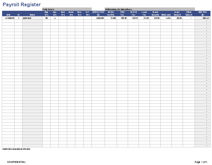 Accounting Worksheets Printable Free 1 — excelxo.com