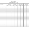 Blank Accounting Worksheets Excel