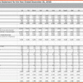 Blank Financial Statement In Excel