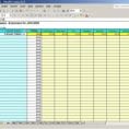 Bookkeeping Excel Spreadsheet 1