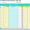 Excel Self Employed Accounting Spreadsheet