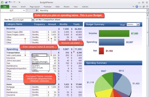 Excel Template For Business Expenses 1