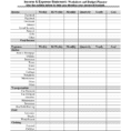 Free Income And Expense Forms