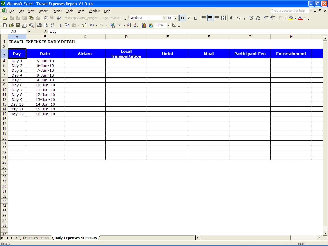 Free Spreadsheet Templates For Business