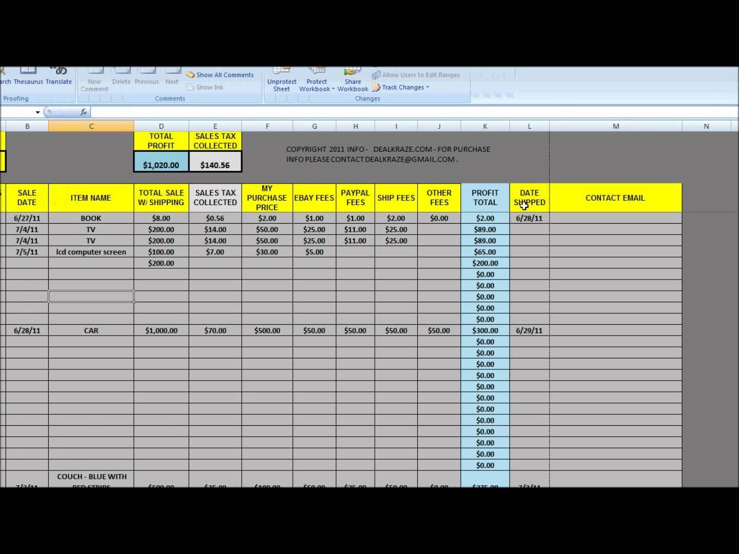 Lead Tracking Spreadsheet Template