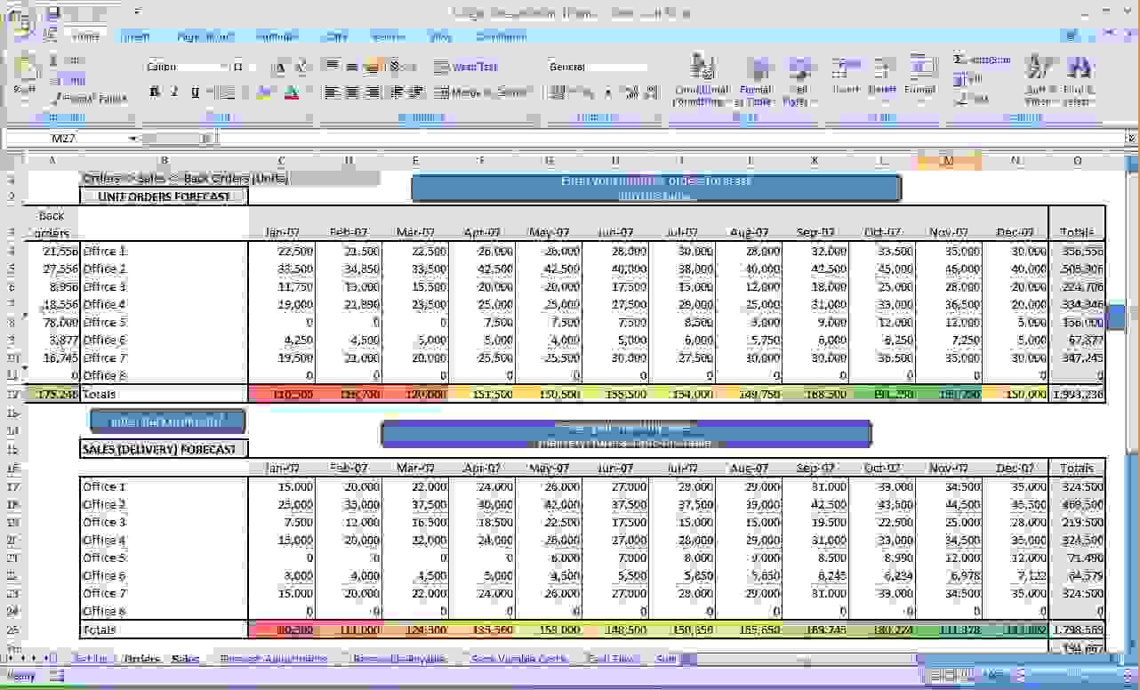 example excel monthly expenses