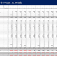 Monthly Cash Flow Projection Excel