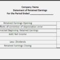 Printable Financial Statement Form