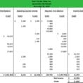 Small Business Expense Spreadsheet Template 1