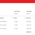 Small Business Monthly Expense Report