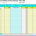 Tracking Business Expenses Spreadsheet 1