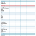 Accounting Spreadsheet Template