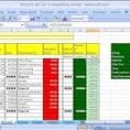 Bank Account Excel Spreadsheet Template
